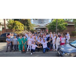 Campanha Outubro Rosa no Hospital São Lucas